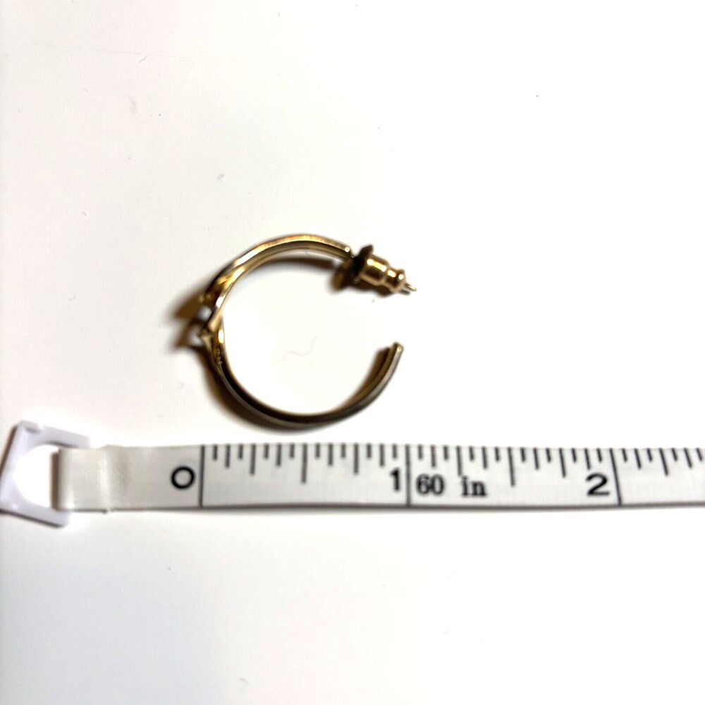 Vintage Sergio Lub California Gold & Silver Tone Twisted Metal Cuff Bracelet - Picture 6 of 7